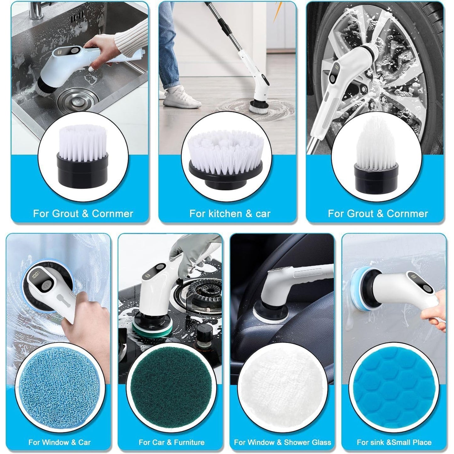 Zairo (9-in-1) CleanSweep Max